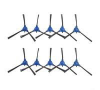 SiSinkal 10 PCS Side Brush Replacement for Cecotec for conga M100 Spin AI Robotic Vacuum, High Efficiency Corner Edge Cleaning Tool, Sturdy Plastic Nylon Accessories for Household Maintenance