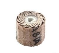 SiSinkal 10pcs Flap Wheel Disc Set 80-600 Grit, with Mandrel, 3mm Shank Rotary Tool Sanding Polishing Kit for Metal Wood Grinding, 10mm Diameter Abrasive Wheels for Drill Press(600grit)