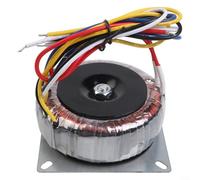 SiSinkal 200W Toroidal Transformer Power Supply Dual AC 12V and Dual AC 28V Output for Front and Rear Stage Audio-Amplifier, Low No-Load Loss 3.9W, Copper Wire, 100mm Diameter(110V)
