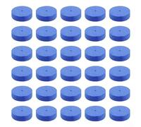 SiSinkal 30 Pieces Sponge Collars Foam Inserts for Net Pots Plant Cloning and Germination 40x19mm Breathable Material with Slit Design for Vegetable Herb Growth in Garden(Blue)