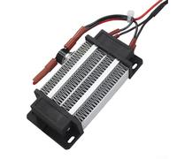SiSinkal 300W PTC Heating Element 220V Insulated Electric Fan Heater with Constant Temperature Control for Home Appliances Commercial Use Moisture Resistant Black