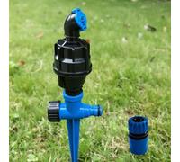 SiSinkal 360 Degree Rotating Water Bird Sprinkler Garden Irrigation Tool with Quick Connector for Lawn Vegetable Patch Efficient Watering System Automatic Rotation Design(B)