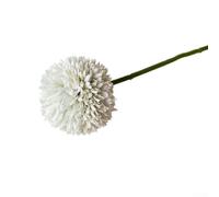 SiSinkal 3Pcs Artificial Chrysanthemum Flowers Realistic Simulation Plastic Fake Floral Arrangement for Home Wedding Photography Decoration Table Centerpiece Backdrop Display(Green)