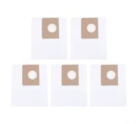 Sisinkal 5 Pack Vacuum Cleaner Dust Bags Replacement Parts for Karcher NT 48/1 NT 65/2 Models White Fiber Cloth Filter Bags 41.5x48.5cm