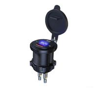SiSinkal 60W Car Charger Fast Charge with PD for QC3.0 Technology, Multi USB Port Adapter for 12V 24V Motorcycle Car Truck, Intelligent Chip Safe Charging for Phone Tablet(Double Hole)