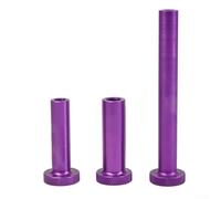 Sisinkal Aluminium Alloy Bike Fork Damper Removal Tool Lower Leg Tool for FOX 32 34 36 38 40 Spring Shock Absorber Side Purple M8 M10 Bicycle Fork Maintenance Tools(B 57mm*M10)