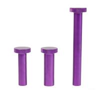 Sisinkal Aluminium Alloy Bike Fork Damper Removal Tool Lower Leg Tool for FOX 32 34 36 38 40 Spring Shock Absorber Side Purple M8 M10 Bicycle Fork Maintenance Tools(A 57mm*M8)