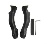 Sisinkal Bicycle Bar Ends 22.2mm, Ergonomic Mountain - Bike Inner Grips Nylon Handlebar Extensions Night Glow Safety Riding Comfort