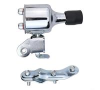 Sisinkal Bicycle Dynamo Generator 12V 6W AC Output Bike Light Friction Power Supply Front Mount Aluminium Metal Power Source For Mountain Bikes Electric Bicycles Black 10.5cmx5cm