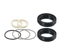 Sisinkal Bicycle Fork Dust Seal Set 30-40mm FOX for Rockshox for MANITOU for SUNTOUR Bike Parts Rubber Aluminium Alloy(35x45mm)