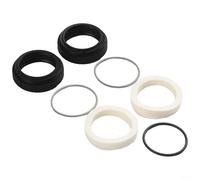 Sisinkal Bicycle Fork Dust Seal Set 30-40mm FOX for Rockshox for MANITOU for SUNTOUR Bike Parts Rubber Aluminium Alloy(32x42mm)