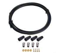 Sisinkal Bicycle Hydraulic Brake Pipe Repair Kit 2.5m with Olives Oil Needles Fastening Sleeves for MT2 MT4 MT5 MT6 MT7 MT8 Models(A)