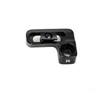 Sisinkal Bike Shifter Adapter for SRAM Shifter Mounts to I-Spec EV Brakes M4100 6100 7100 8100 9100 9120 Aluminium Alloy Bicycle Integrated Component Black 11g(right)