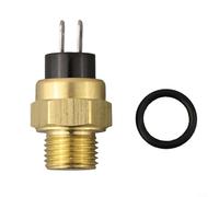 SiSinkal Brass Motorcycle Radiator Coolant Fan Temperature Switch, for M14 Thread 85°C ON Thermostat Sensor for Bikes Motorcycles Water Temp Control Gold 44mm(M16x1.5)