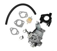 Sisinkal Carburetor Replacement Kit with Fuel Filter Line Gaskets for HUAYI 7T84A Engine CC800 33-Inch Walk Behind Mowers Metal Construction 382CC Motors Parts
