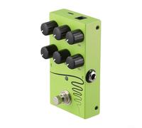 SiSinkal Classic Delay Effect Pedal with 600ms Delay Time, True Bypass, Compatible for M-VAVE, Metallic Green Guitar Effects Pedal