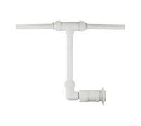 SiSinkal Dual Spray Swimming Pool Fountain Adjustable Waterfall Sprinkler for Inground Pools Easy Connect Nozzle to Improve Water Flow Reduce Heat Add Fun Water Feature to Your Outdoor Garden Space
