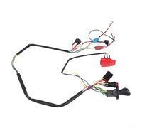 SiSinkal Electric Car Wire Control and Switch Kit with Pedal, Overload Protector, High Low Speed Switch for Ride-On Cars, Complete DIY Replacement Parts