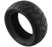 Sisinkal Electric Scooter Tubeless Tyre 11 Inch 100/55-6.5 90/65-6.5 Rubber Replacement Wheel Black Long-Lasting Performance Private Property Use