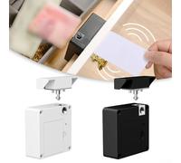 Sisinkal Electronic for RFID Cabinet Lock Smart Child Safety Baby Proofing Drawer Lock for Wooden Cabinets Up to 38mm Thick(White)