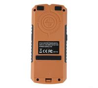 SiSinkal Electronic Stud Finder 7-in-1 Wall Scanner with LCD Screen and Sound, Detects Wood Metal Live Wire up to 1.5 Inch, Portable Handheld Device for Home Renovation Red(Brown)