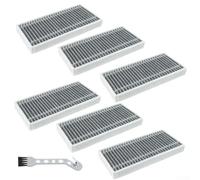 SiSinkal Filter Kit Compatible for ECOVACS for deebot X12 for omni for cyclone Pro T90 Vacuum Cleaner Parts, Filtration for Pet Hair Dust Allergen Removal Home Cleaning 6 Pack