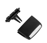 Sisinkal Front A/C Air Conditioning Vent Outlet Tab Clip, Repair Kit for BMW X5, E70 X6 E71 Vehicle Dashboard, AC Vent Replacement Part, Black ABS PC Material