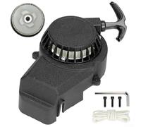 SiSinkal Lawn Mower Recoil Starter Pull Start Assembly Compatible with 47cc 49cc Engines for ATVs Dirt Bikes Go-Karts, for Reliable Off-Road Ignition Performance