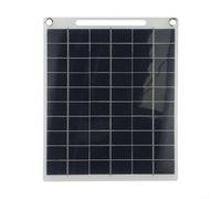 SiSinkal Portable 30W Solar Charging Panel Dual USB Output 5V High Efficiency Polyline Silicon Flexible Board for Outdoor Camping Hiking Phone Camera Power
