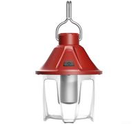 SiSinkal Rechargeable LED Pinecone Camping Light Magnetic Outdoor Tent Lamp with Dual Modes and Type-C Port, IPX4 Waterproof Portable Lantern for Travel and Power Outages(red)