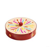SiSinkal Retro Cream White Fruit Platter with Tight Cover Large Capacity Snack Tray for Nuts Candy Multi-Tier Stackable Design for Home Dining Party Decor Red(One)