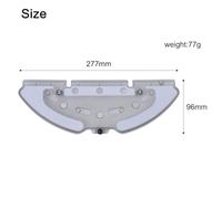 Sisinkal Robot Vacuum Cleaner, Microfiber Mop - Holder Replacement Cloth Set Compatible with for X-PLORER SERIE 75 S+ Accessories Floor Cleaning System(A)