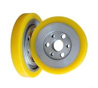 SiSinkal Round Planing Wheel Feed Roller for Four Sides Planer, Duty Rubber and Construction, High Grip for Accurate Wood Planing Tasks, for Workshop Equipment 140x35x20mm