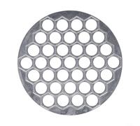 Sisinkal Russian Dumpling Maker Aluminum Alloy Pelmeni Maker Kitchen Tool Metal Pastry Ravioli Wheel Pasta Dumpling for Mold Multiple Dumplings at Once Time Saving Easy Clean Hang Hole Storage