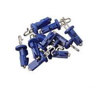 Sisinkal Sea Fishing Hook Bait Clip Breakaway Style Bait Release Clip for Hooks Up to Size 6/0 Blue 10 Pack Versatile Fishing Terminal Tackle