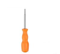 SiSinkal Security Screwdriver Set 3.8mm and 4.5mm Gamebit Tool for NES for SNES N64 SFC for GAMECUBE Repair, Hardened Steel Precision Bits with Orange Handle, 155mm Length, 2-Pack(3.8mm)