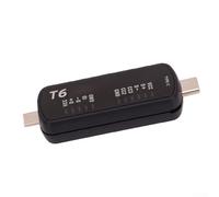 SiSinkal Type-C Dual Port Insertion Tester for T6 for RAPID Charging Fault Detection Device for Mobile Phone Tablet Laptop Repair Professional DIY Electronics Testing Tool