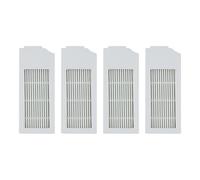 Sisinkal Vacuum Cleaner HEPA Filter Replacement Parts Compatible with for ECOVACS for DEEBOT N20 N20 PLUS N20 for PRO for PLUS Series Robot Vacuum 4 Pack White Filter Set
