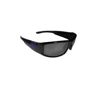 Siskiyou 2CCB15 Unisex NCAA Kansas State Wildcats Black Wrap Sunglasses - One Size