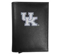 Siskiyou NCAA Kentucky Wildcats Leather RFID Pop-Up Wallet One Size, Black