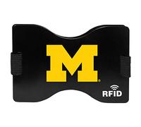 Siskiyou NCAA Michigan Wolverines Unisex SportsRFID Wallet, Black, One Size