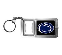 Siskiyou NCAA Sports Fan Shop Penn State Nittany Lions Flashlight Key Chain with Bottle Opener One Size Black