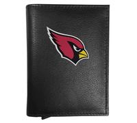 Siskiyou NFL Arizona Cardinals Leather RFID Pop-Up Wallet One Size, Black