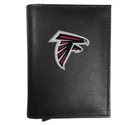 Siskiyou NFL Atlanta Falcons Leather RFID Pop-Up Wallet One Size, Black