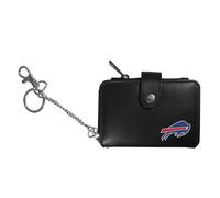 Siskiyou NFL Buffalo Bills Women's Leather Weekender Wallet One Size, Black