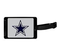 Siskiyou NFL Dallas Cowboys Luggage Tag, Black, 3.25"