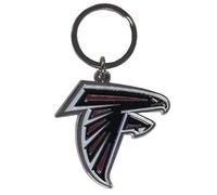 Siskiyou NFL Sports Fan Shop Atlanta Falcons Chrome & Enameled Key Chain One Size Team Colors