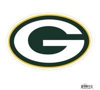 Siskiyou NFL Sports Fan Shop Green Bay Packers Logo Magnets 8 inch sheet Team Color