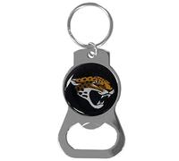 Siskiyou NFL Sports Fan Shop Jacksonville Jaguars Bottle Opener Key Chain One Size black