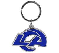 Siskiyou NFL Sports Fan Shop Los Angeles Rams Chrome & Enameled Key Chain One Size Team Colors